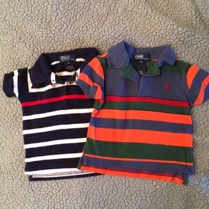 2 Ralph Lauren polo shirts 9m